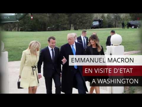 La première visite officielle tout en symboles des Macron aux Etats-Unis