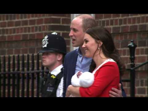 Prince William and Kate name newborn son Louis Arthur Charles