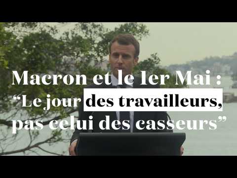 Macron et le 1er Mai : "C'est la journée des travailleurs, pas celle des casseurs"