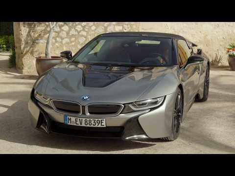 The new BMW i8 Roadster Donington Grey Exterior Design