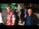 Liverpool supporters arrive in Rome - Label : AFPTV - First images - Category : Sport