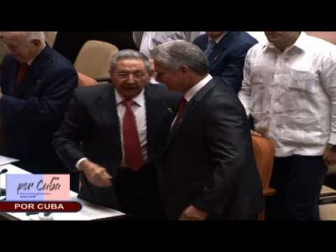Miguel Diaz-Canel is Cuba's new president
