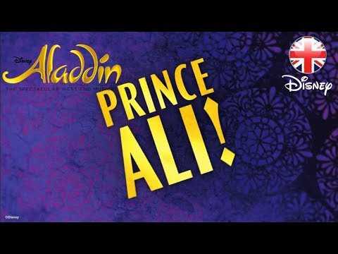 ALADDIN THE MUSICAL | Prince Ali Sing-A-Long (Official Lyric Video) | Official Disney UK