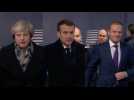 EU leaders arrive for summit in Brussels