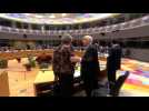 Roundtable of EU leaders at Brussels summit