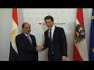 Egyptian president starts official visit in Austria