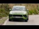 Porsche Macan S in Green Mamba Driving Video