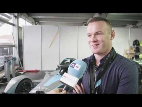 Formula E SAUDIA Ad Diriyah E-Prix Wayne Rooney Interview