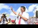 Madagascar's presidential hopeful Ravalomanana holds a rally - Label : AFPTV - First images - Category : News