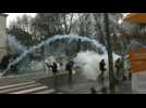 "Yellow vests" protest in Nantes - Label : AFPTV - First images - Category : News