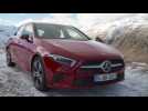 Mercedes-Benz A 220 4MATIC Design in red - Driving Event Hochgurgl 2018
