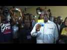 Opposition candidate Felix Tshisekedi votes in DR Congo election
