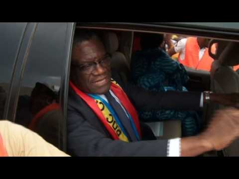 Nobel Peace Prize recipient Mukwege returns to DR Congo