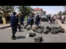 Police patrol streets of DR Congo's Goma after unrest