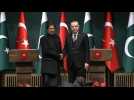 Turkey's Erdogan holds presser with Pakistani PM Imran Khan