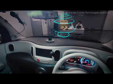 Nissan Unveils Invisible-to-Visible Technology Concept at CES