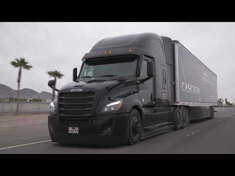Daimler Trucks - Freightliner Cascadia Active Lane Assist - Lake Keep Assist