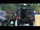Armed forces at scene of Nairobi hotel blast
