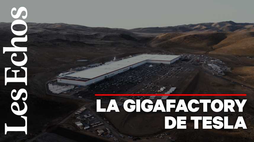 Illustration pour la vidéo Tesla : visite de la Gigafactory du Nevada