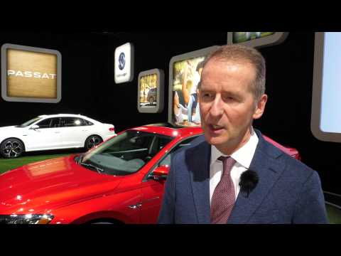 Interview Dr. Diess about Volkswagen's cooperation with Ford