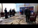Putin holds talks with Serbia President Vucic in Belgrade - Label : AFPTV - First images - Category : News