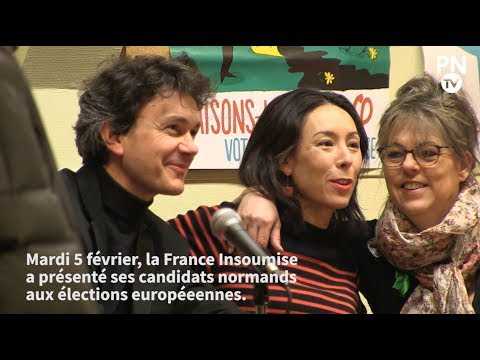 La France Insoumise présente ses candidats aux élections européennes