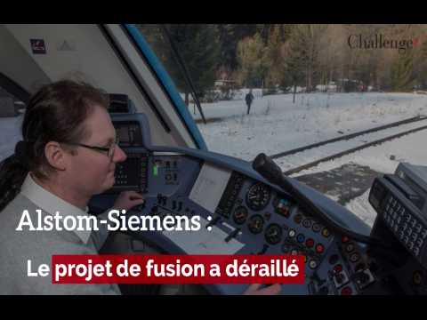 Alstom-Siemens, un projet de fusion qui déraille