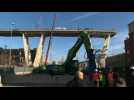 Genoa starts demolishing disaster bridge six months on