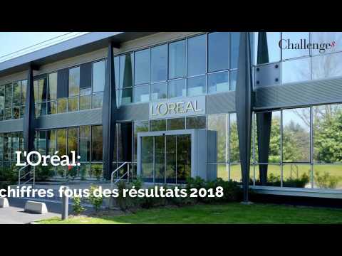 L'Oréal: les 5 chiffres fous des résultats 2018