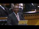 Ramaphosa: I will sing Masekela's 'Thuma Mina' if EFF win in May - Label : AFPTV - First images - Category : News
