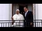 Pope Francis starts trip in Panama with official visit to Varela