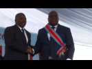 Felix Tshisekedi is sworn in as president of DRCongo - Label : AFPTV - First images - Category : News
