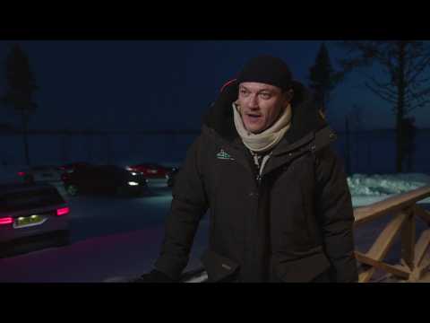 Jaguar Land Rover at the Arctic Circle Challenge - Luke Evans, Actor
