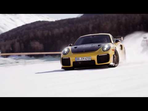 GP Ice Race - Days of Thunder – NASCAR Race car and KTM X-bow on ice and snow at Zell am See