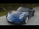 Porsche 911 Carrera 4S Cabriolet Driving Video