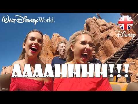 WALT DISNEY WORLD | Em Sheldon, Elle Next Door & Creators Try Disney Rides! | Official Disney UK