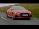 The new Audi TTS Driving Video in Pulse orange