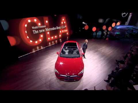 World premiere of the Mercedes-Benz CLA at the CES - Best-Of