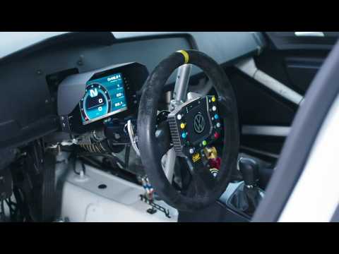 The new Volkswagen Golf GTI TCR Racing Car Interior Design
