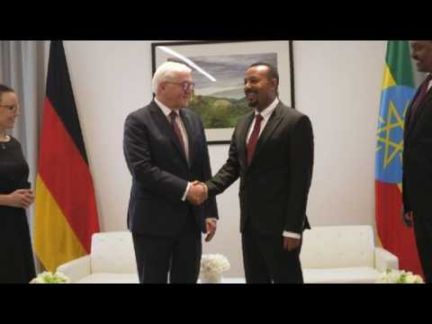 Ethiopian Prime Minister receives German President