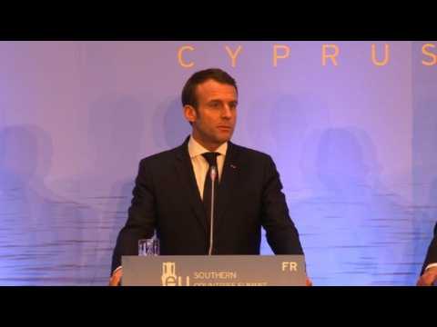 Macron calls for 'solidarity' with migrants stranded off Italy