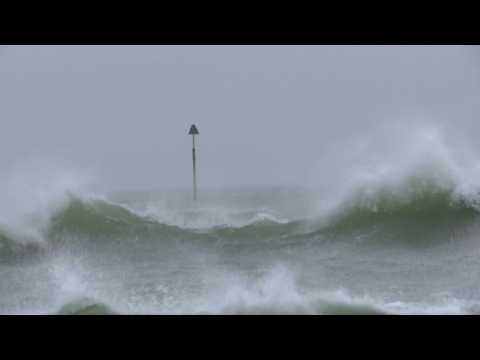'Storm Gabriel' lands on France's Atlantic coast