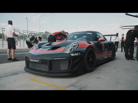 The Porsche 911 GT2 RS Clubsport on Mount Panorama Circuit