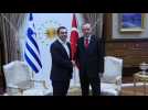 Greek PM meets Turkish President for talks to ease tensions