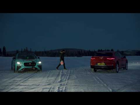 Jaguar Racing takes to the ice in Arctic Circle Challenge