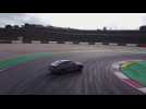 The new BMW M340i xDrive US (Camouflaged Prototype). Drone Video on the Racetrack