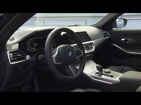The new BMW M340i xDrive US (Camouflaged Prototype). Design Interior