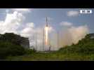 Soyuz rocket blasts off with French military satellite