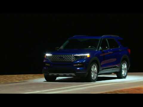 2020 Ford Explorer Reveal at Ford Field, Detroit