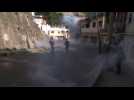 Civil unrest in Caracas, Venezuela, after reported mutiny - Label : AFPTV - First images - Category : News